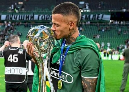 Zagueiro de MS, Diego Costa &eacute; campe&atilde;o em sua primeira temporada na R&uacute;ssia
