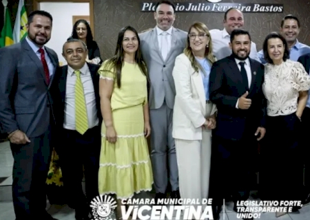 Câmara destaca aprovação de projeto do Executivo que reajusta salários do funcionalismo em Vicentina