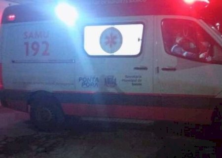 Ponta Porã: Acidente entre moto e ônibus mata jovem e deixa passageiro em estado grave