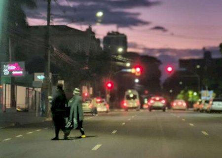 Rio Brilhante marca 5&ordm;C e Campo Grande tem sensa&ccedil;&atilde;o t&eacute;rmica de 9&ordm;C