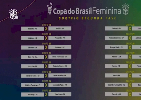 Oper&aacute;rio enfrentar&aacute; o Remo-PA na 2&ordf; fase da Copa do Brasil feminina