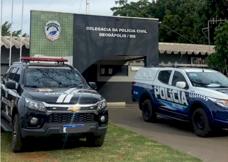 Policias Civil e Militar de Deodápolis prendem condenado por roubo