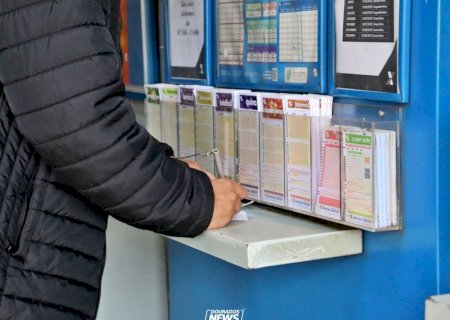 Apostas de MS levam mais de R$ 100 mil acertando cinco dezenas da Mega