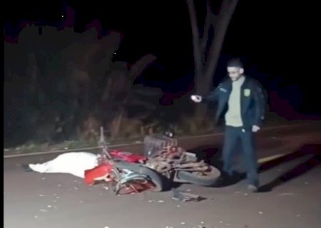 VÍDEO: Colisão mata duas pessoas na MS-157, entre os distritos de Montese e Piraporã