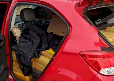 Trio de traficantes é preso com mais de meia tonelada de maconha em Caarapó