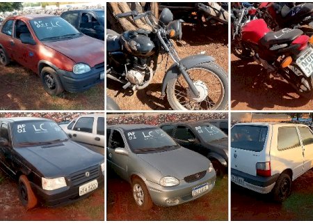 Leil&atilde;o do Detran tem Uno por R$ 6,4 mil e motos a partir de R$ 1,5 mil