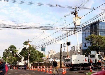 Campo Grande teve rajadas de 54,7 km/h e tr&acirc;nsito lento ap&oacute;s interdi&ccedil;&atilde;o