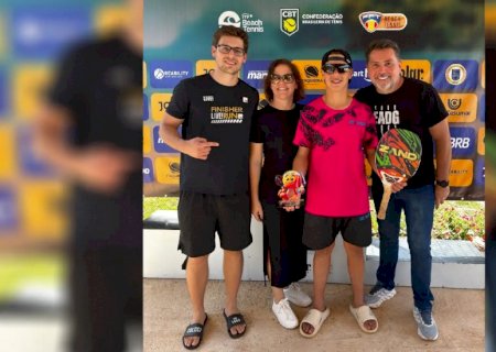Campo-grandense, Luiz Villar é o primeiro atleta de MS convocado para seleção de beach tennis