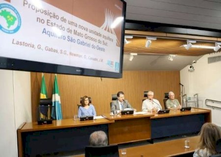 Proposta de novo aqu&iacute;fero &eacute; apresentada &agrave; Frente Parlamentar