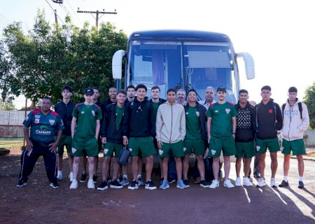 Operário de Caarapó embarca para estreia na Copa do Brasil Sub-20 contra o São Paulo