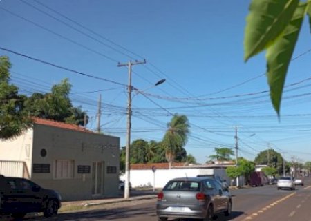Corumb&aacute; registra contraste t&eacute;rmico com diferen&ccedil;a de at&eacute; 14&deg;C