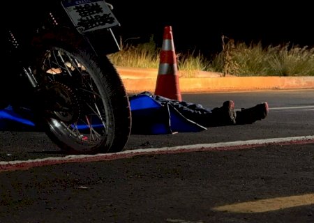Motociclista morre após queda de moto próximo a Nova Andradina