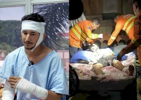 VÍDEO: Peão detalha como se salvou de ataque brutal de onça em MS