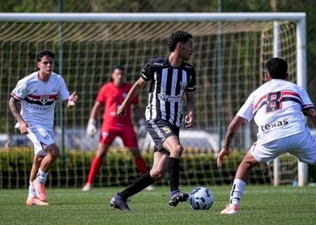 Operário AC é goleado por 8 a 0 pelo São Paulo e está fora da Copa do Brasil sub-20