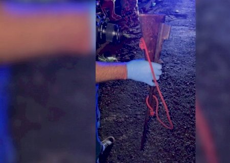 Apreendido por morte do amigo, adolescente tentou enterrar espingarda em Nova Andradina