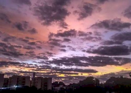 Dia ser&aacute; de sol, mas meteorologia n&atilde;o descarta pancadas de chuva em MS
