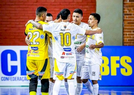 Juventude AG empata com União-TO no segundo jogo na Copa Centro-Oeste de Futsal