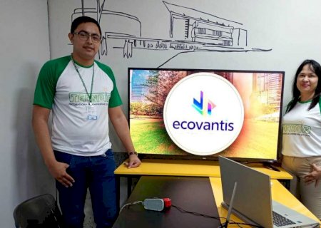 Estudantes de MS criam lixeira que usa IA para separar resíduos