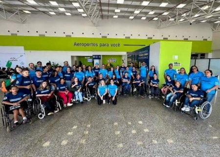 MS leva 106 atletas &agrave; etapa nacional das Paralimp&iacute;adas Escolares