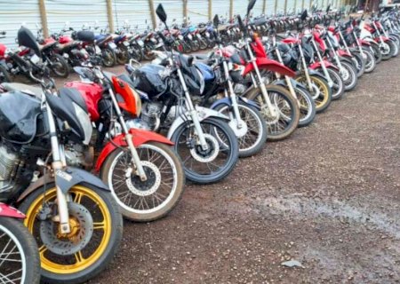 Leilão do Detran-MS oferece 131 motocicletas para circulação