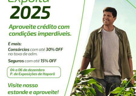 Sicredi Centro-Sul MS/BA estará presente na Expoita 2025