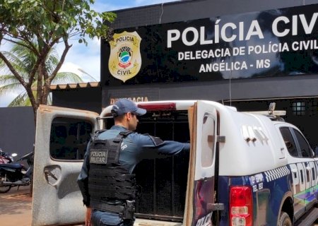 Ação conjunta da Polícia Militar e Polícia Civil resulta na prisão de condenado por violência doméstica em Angélica