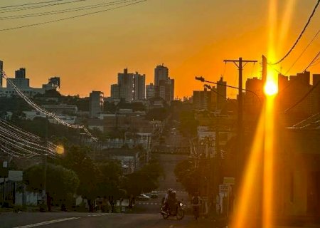 Semana começa com sol forte na maior parte de Mato Grosso do Sul