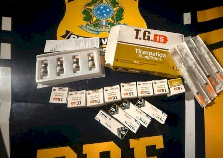 PRF apreende medicamentos em Nova Alvorada do Sul (MS)