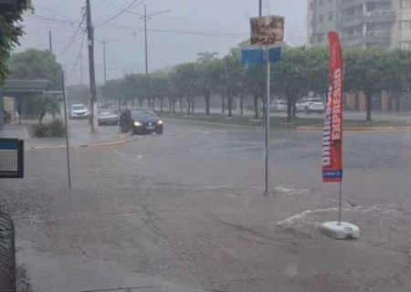 Chuvas devem passar de 60 mm em MS e frente fria mantém risco de temporais