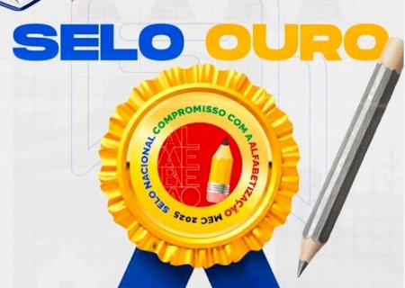 Caarapó conquista Selo Ouro do MEC e se destaca entre as melhores redes de alfabetização do país