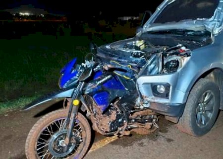 Morre no hospital o motociclista atropelado por empres&aacute;rio b&ecirc;bado na BR-163, em Dourados