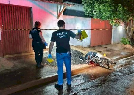 Homem &eacute; assassinado a tiros e pode ter sido v&iacute;tima de emboscada em Itaporã