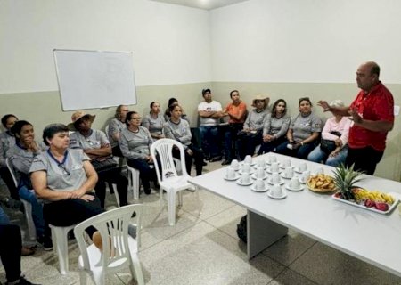 Saúde de Batayporã organiza ações do Fevereiro Laranja em parceria com o Hemosul