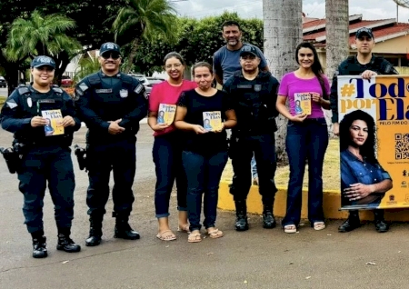 Jateí faz parada de luta contra violência às mulheres