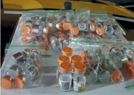 79 ampolas de medicamentos para emagrecimento são apreendidas na BR-267