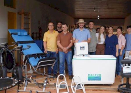Saúde de Batayporã recebe novos equipamentos para a Sala de Fisioterapia