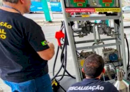 Inmetro reprova 1 a cada 3 bicos de bombas de combustíveis fiscalizados em MS