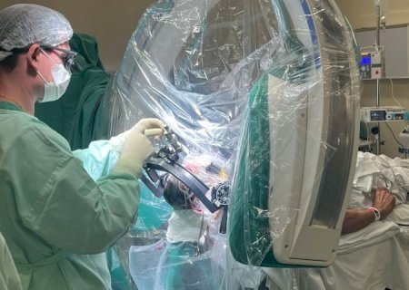 Hospital Regional de Três Lagoas realiza 1ª cirurgia cerebral pelo SUS para tratar Parkinson em MS