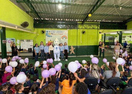 Dia S mobiliza crianças e reforça vigilância contra sarampo e rubéola em Mato Grosso do Sul