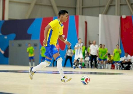 Jogador de MS marca 2 gols em goleada da sele&ccedil;&atilde;o brasileira contra a Argentina