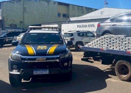 PRF apreende 88 Kg de drogas em Miranda (MS)