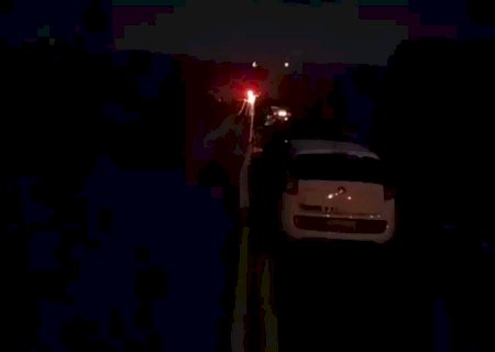 Acidentes em sequência interdita rodovia entre Nova Andradina e Anaurilândia