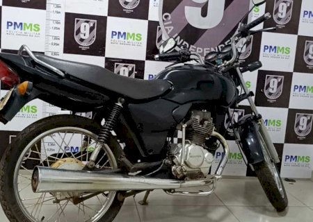 Após comprar moto por R$ 600, homem alega desconhecer furto, mas acaba preso em Dourados