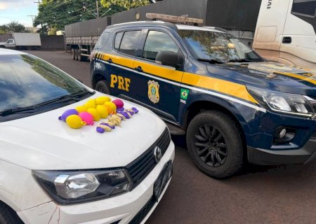 PRF apreende 5 Kg de haxixe em Caarapó (MS)