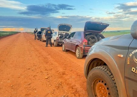 DOF intercepta comboio com drogas, armas, cigarros, agrotóxicos e pneus em Dourados
