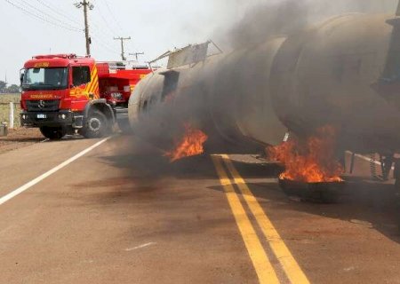 Simulado com múltiplas vítimas ocorre no rodoanel da BR-163 na manhã de quinta