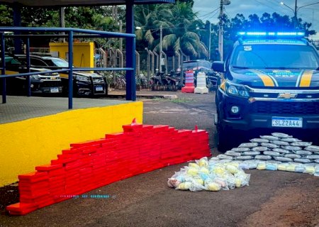 PRF apreende 271 Kg de drogas em Dourados (MS)