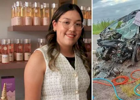 Jovem que morreu em acidente entre Deodápolis e Ivinhema era empresária em Nova Andradina