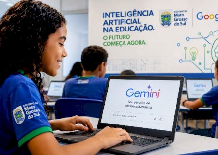 MS aposta em intelig&ecirc;ncia artificial e leva Gemini para alunos da rede p&uacute;blica