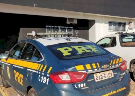 PRF recupera veículo em Bataguassu (MS)